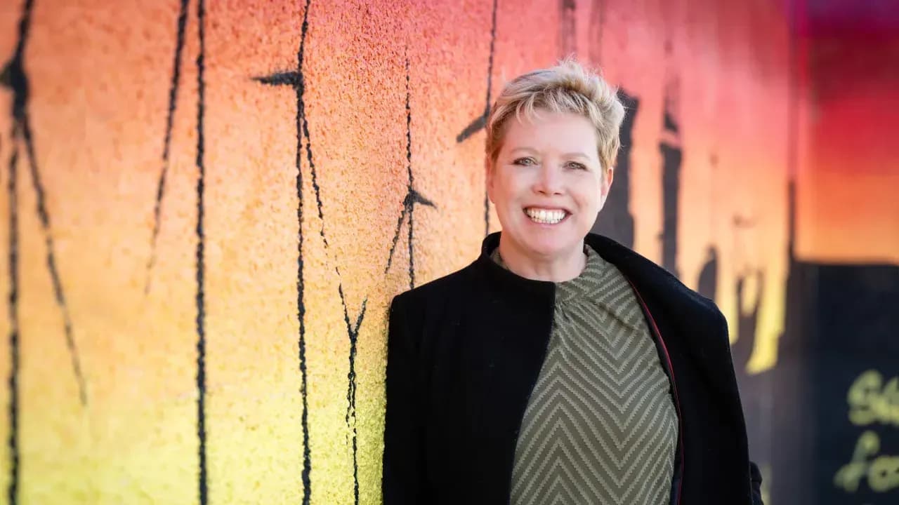 Gail Henderson smiling and looking at the camera